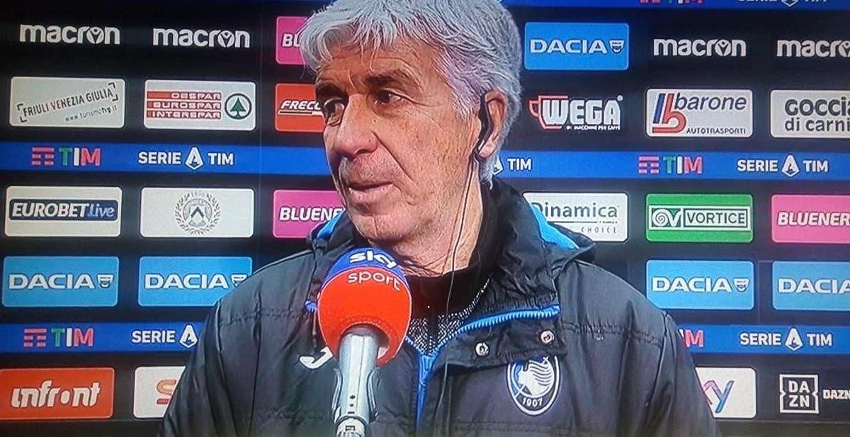 Atalanta, Gasperini: "Pari senza rammarico, da stasera penseremo al Milan primo con merito"