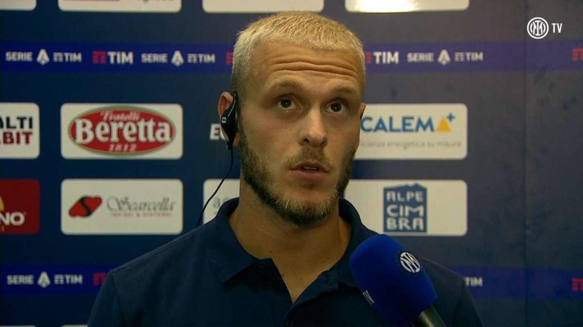 Dimarco a ITV: "Siamo sulla buona strada. Con Gosens miglioreremo il feeling lavorando in settimana"