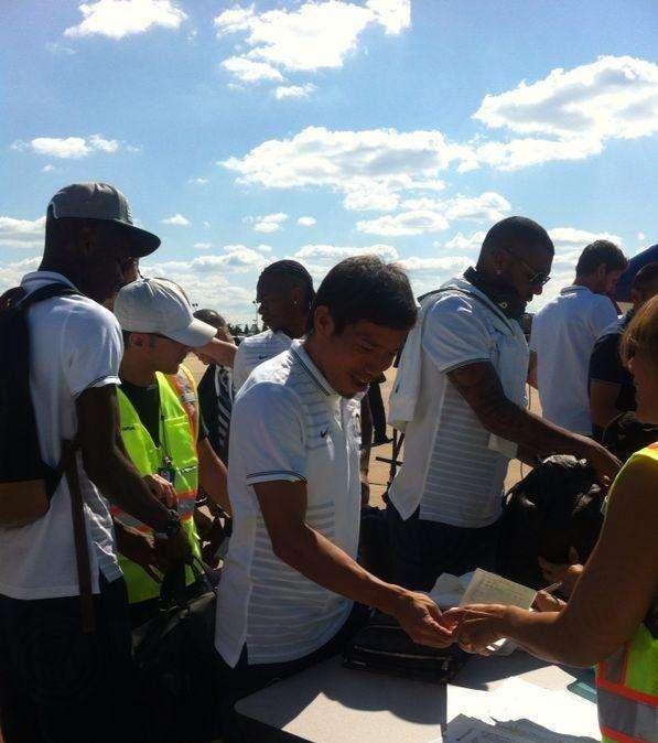 FOTO - Nerazzurri in partenza verso Berkeley