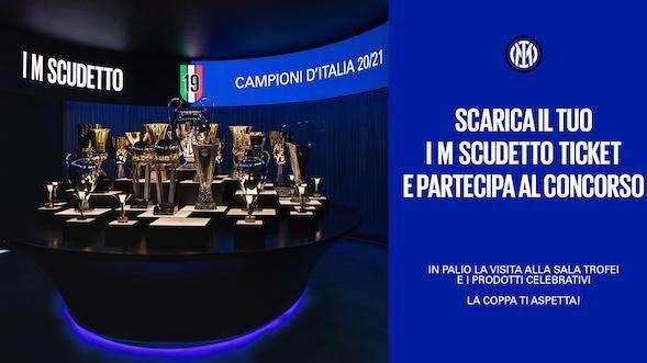 Inter-Udinese, ecco l'I M Scudetto Ticket per riempire virtualmente San Siro: i dettagli dell'iniziativa