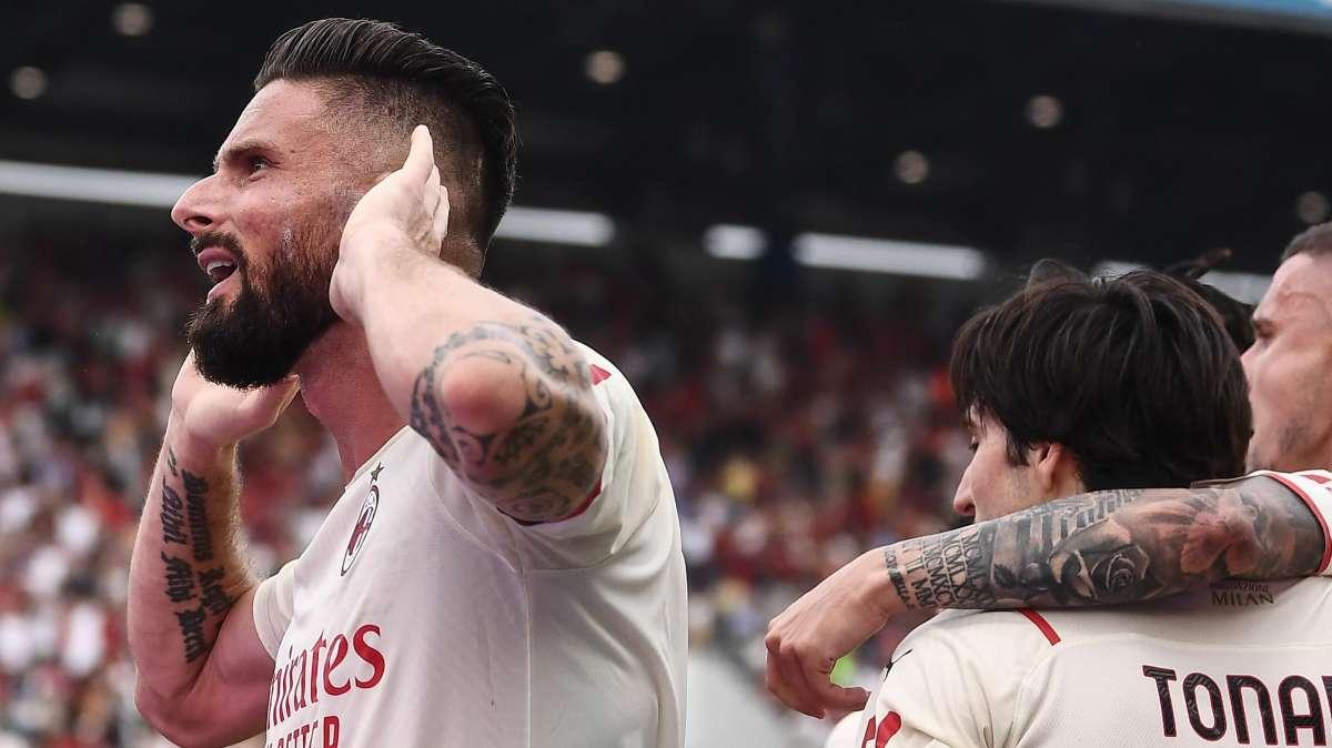 Tutto facile per il Milan: Sassuolo tramortito e sconfitto 0-3, pratica 19° scudetto già chiusa nel primo tempo