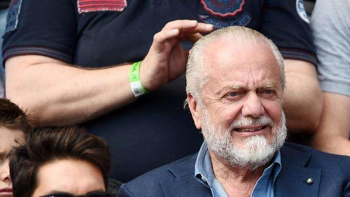 Dichiarazioni contro Mazzoleni prima di Inter-Napoli: 14mila euro di multa a De Laurentiis