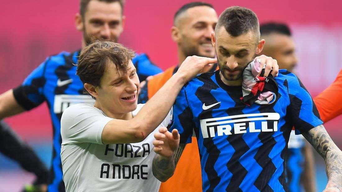 Brozovic posta i cuori nerazzurri, il commento di Barella: "Molto forte"