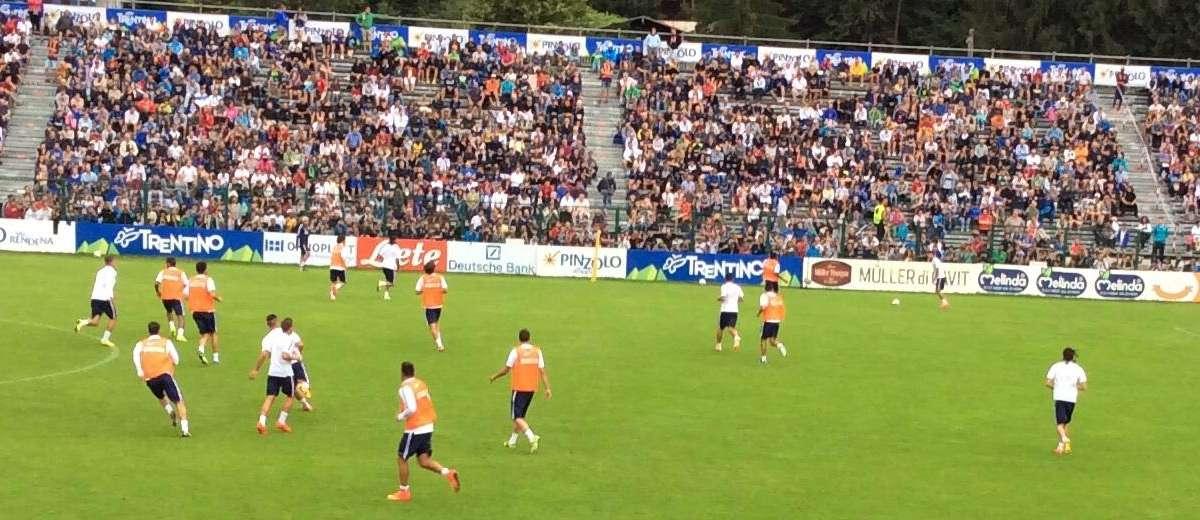 SEDUTA POMERIDIANA 12.07.14 - Partitella: 4-4-2 vs 3-5-2: Dodò show, ma decide Icardi. Applausi per WM, lavoro sulla tattica