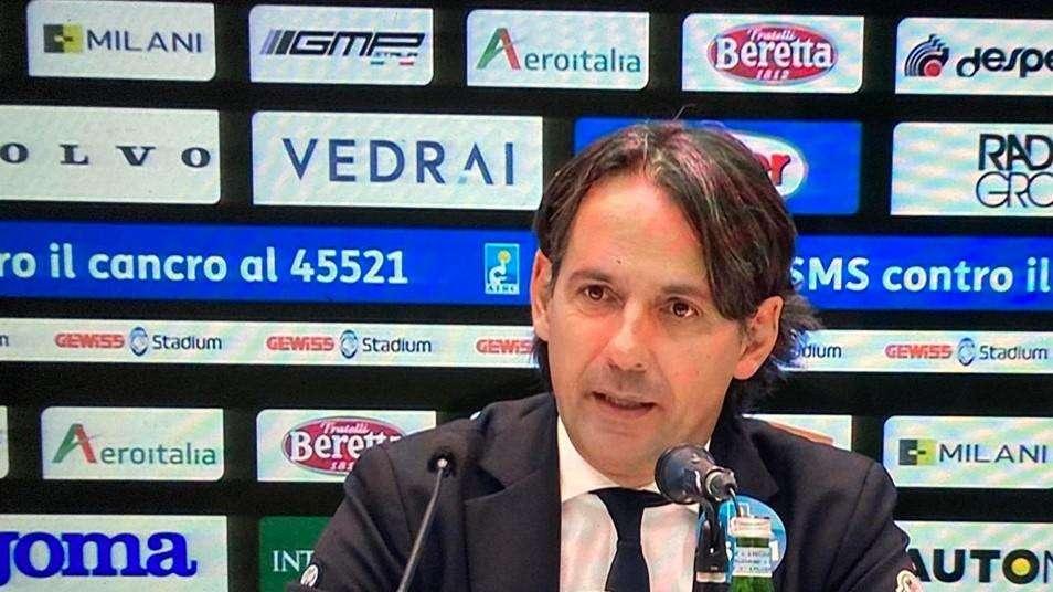 Inzaghi in conferenza: "Scudetto? Più delle parole dobbiamo fare i fatti. Brozovic tornerà nel suo ruolo"