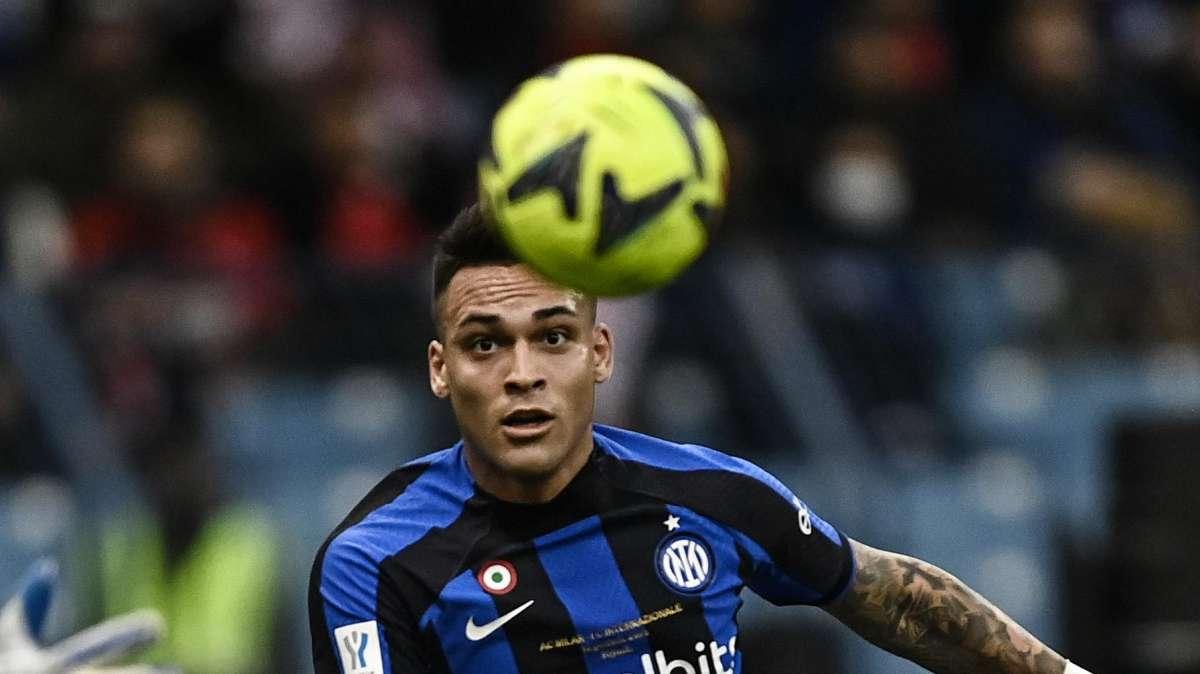 Supercoppa, al via l'asta per il pallone del 3-0 di Lautaro: ecco come partecipare