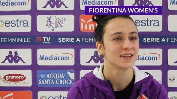 Fiorentina Femminile, Catena: "Con l'Inter sarà difficile, ma ci teniamo a far bene"