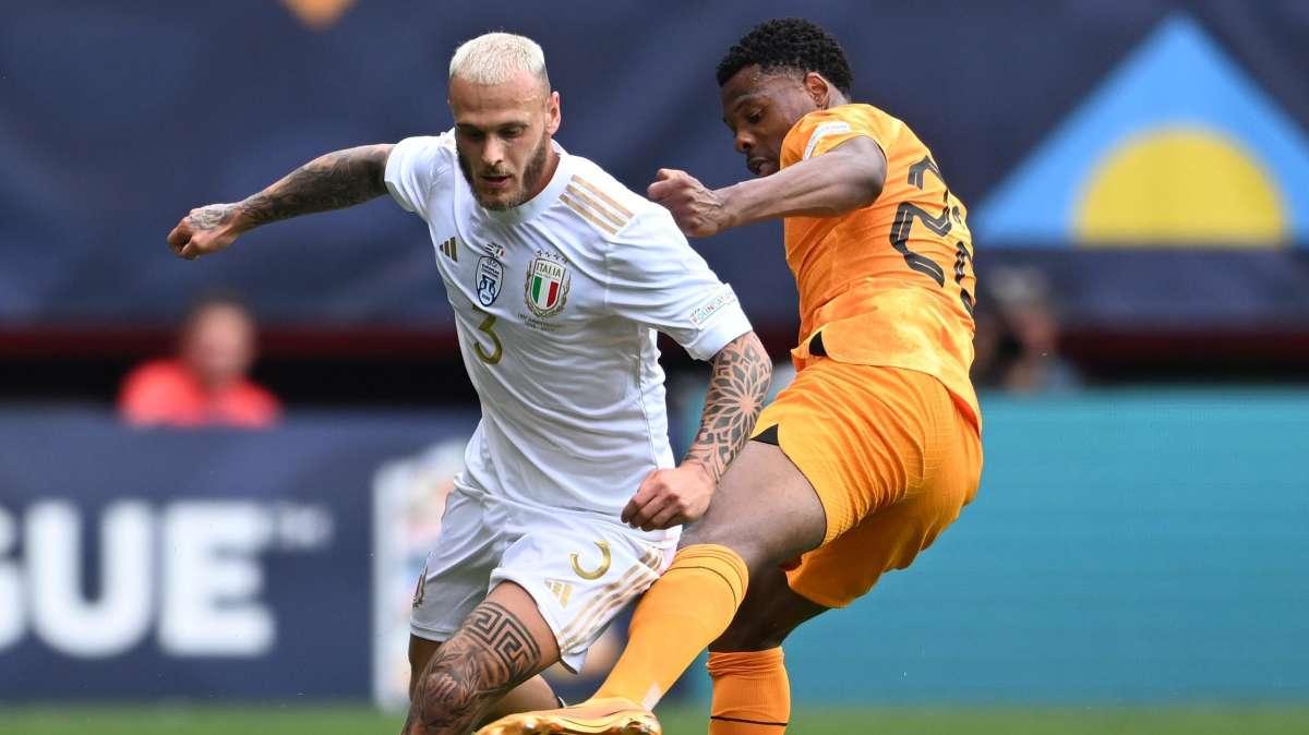 GdS - Olanda-Italia, le pagelle: Dimarco totale (8), Dumfries travolto (5). Acerbi è un po' Materazzi: 6,5