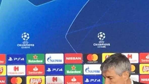 Setien: "Lautaro? Mi piacciono i grandi giocatori. Ma non parlo di chi non è del Barça"