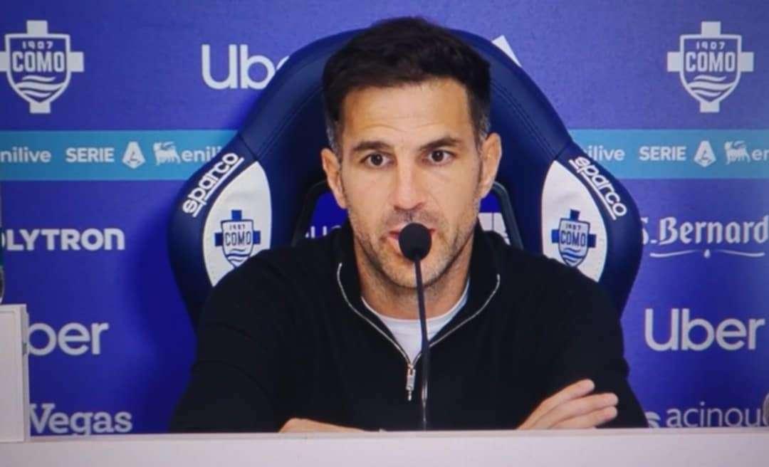 Como, Fabregas: "Cambi nelle ultime due partite? Ancora è presto. Però vogliamo vincerle"