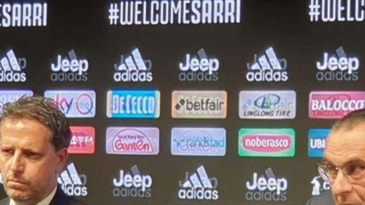 Sarri si presenta: "La Juve mi ha convinto subito. Conte? Si sta creando un'aria molto frizzante"