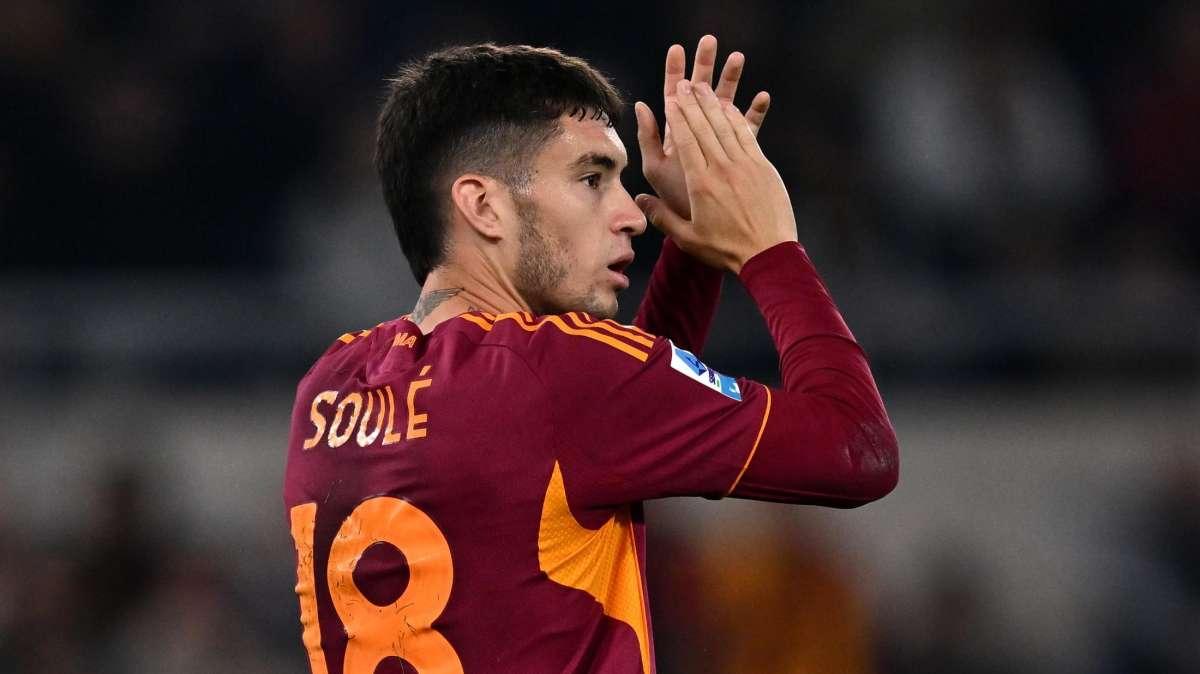 Roma, Soulé vola basso: "Lo scudetto è un sogno di tutti, ma è ancora presto per parlarne" 