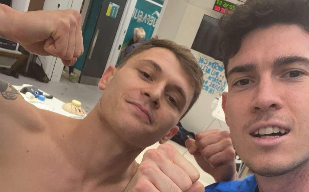 FOTO - Bastoni e Barella, gioia social negli spogliatoi