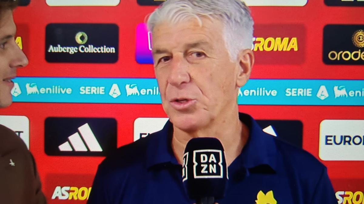 Roma, Gasperini a DAZN: "Sul 2-0 gara indirizzata, il gol di Lautaro preso in maniera presuntuosa"