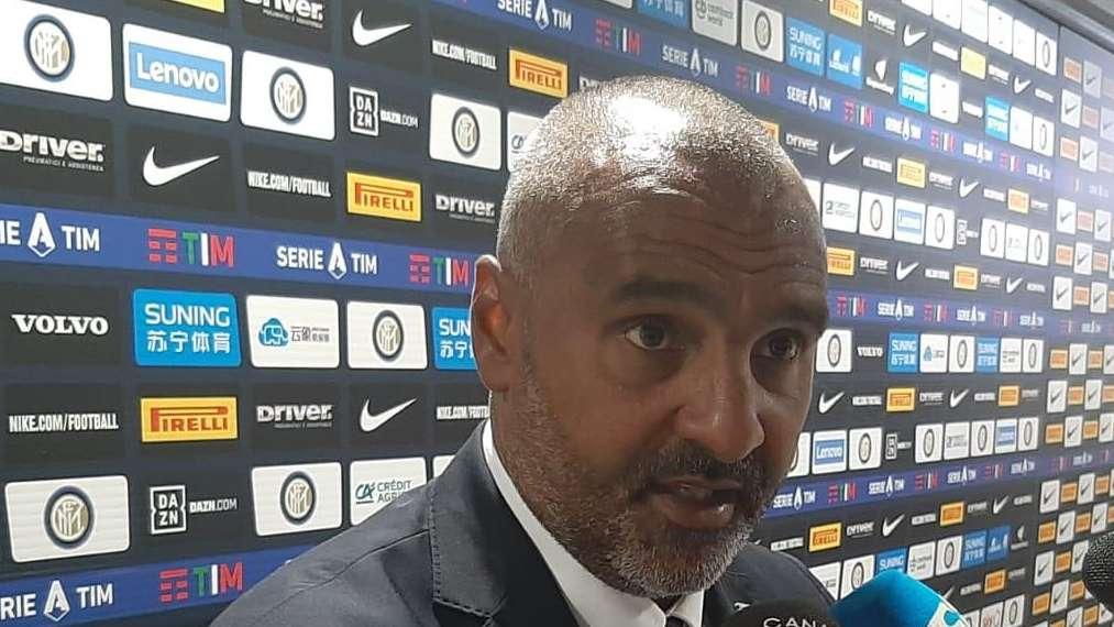 Liverani in mixed: "Salvo i primi 20', squadre come l'Inter ti puniscono. Rosso? Grave errore di Farias"