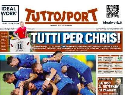 Prima TS - Tutti per Chris! Danimarca-Belgio (1-2) nel segno di Eriksen