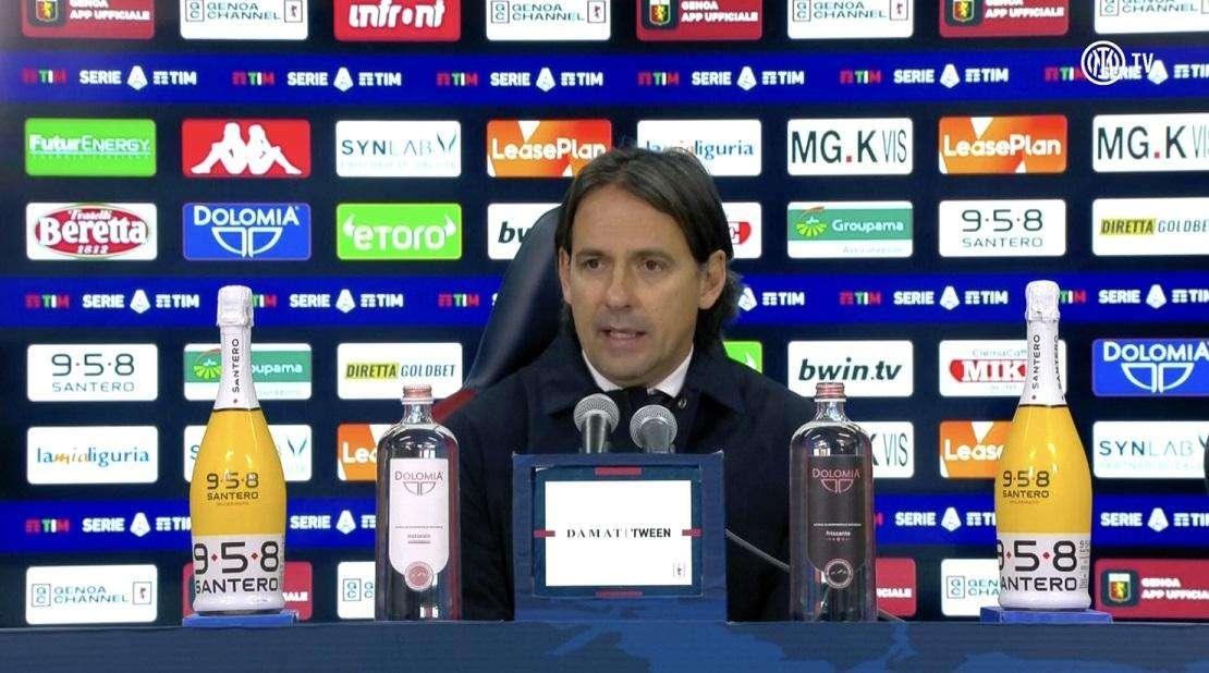 Inzaghi in conferenza: "I giocatori sono dei vincenti, eravamo abituati bene. Dobbiamo restare lucidi"