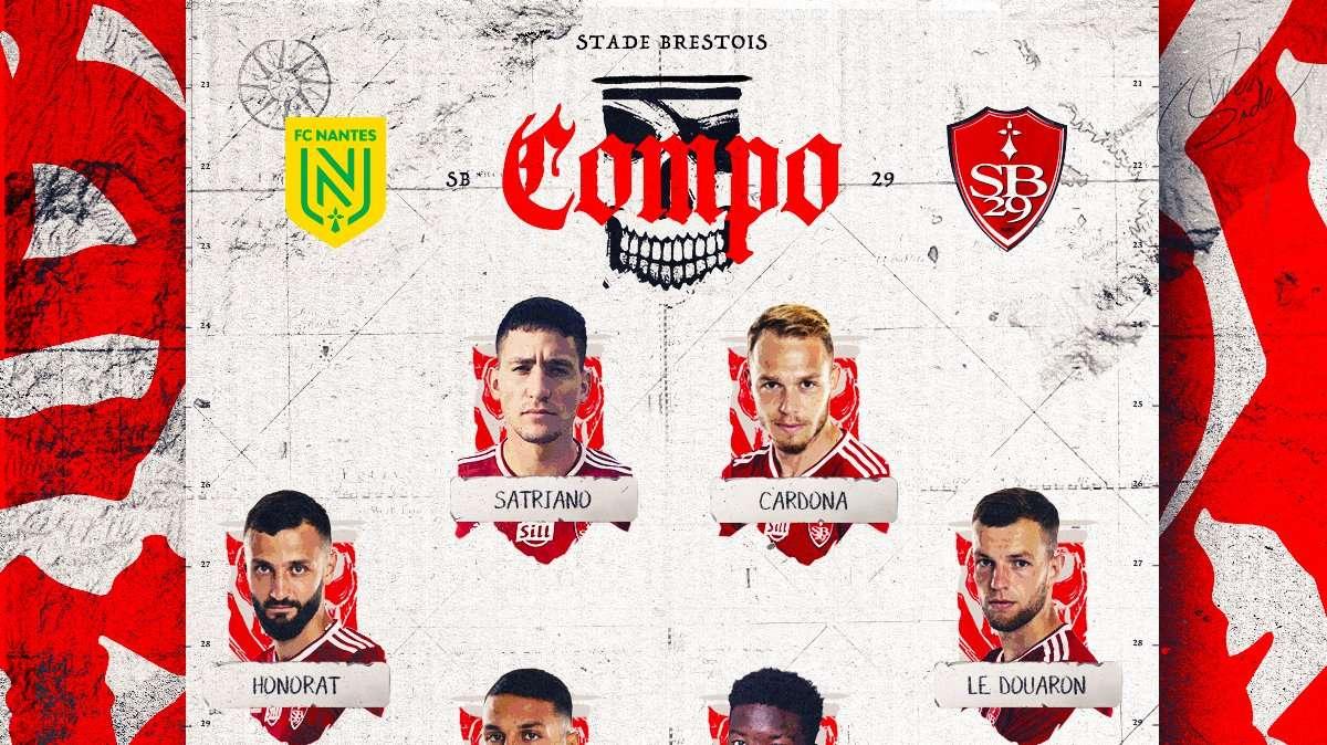 Brest, prima da titolare per Satriano. In campo dal 1' anche Agoumé