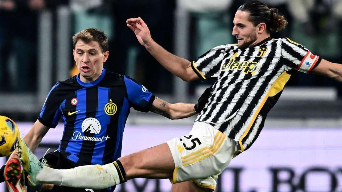 Nella serata del trionfo Davis dell'Italia Juve-Inter si fa valere: oltre 2,1 mln di spettatori su DAZN