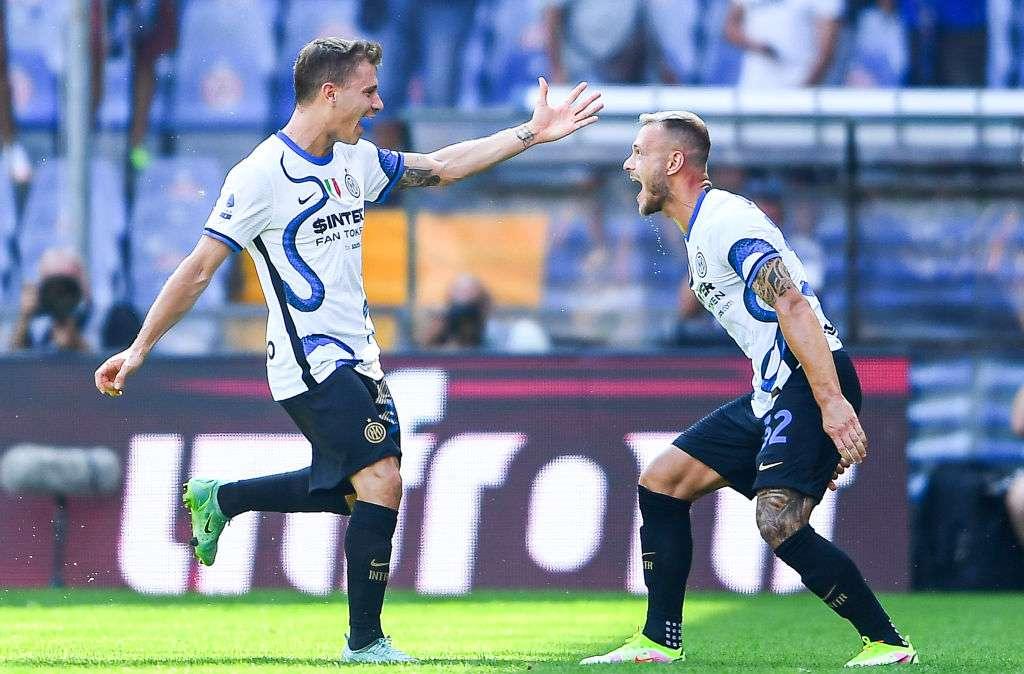 Pagelle Sampdoria-Inter - Dimarco inno alla fiducia, Barella epicentrico