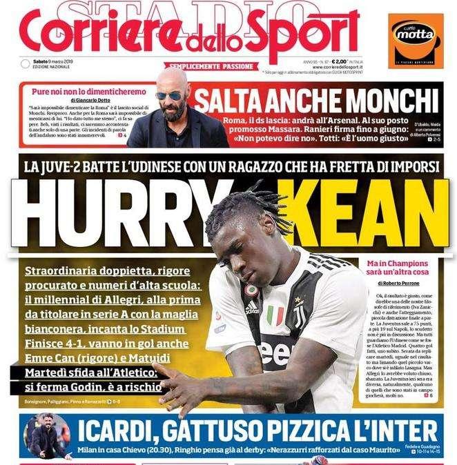 Prima CdS - Icardi, Gattuso pizzica l'Inter