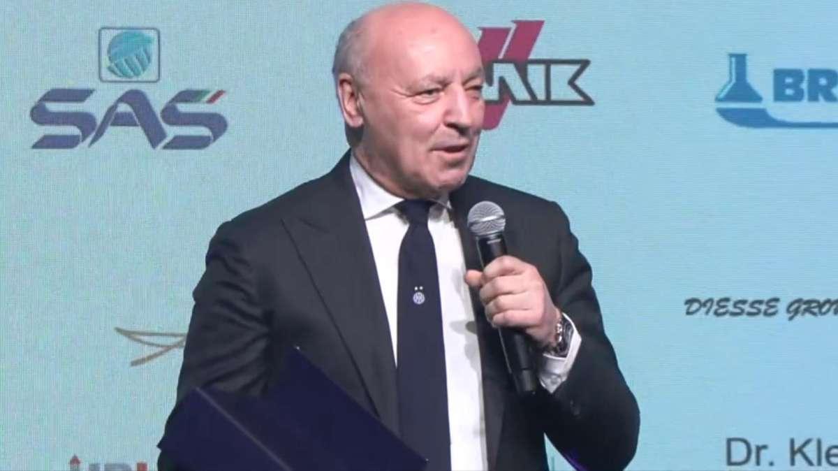 VIDEO - Marotta: "Il rinnovo di Lautaro? Con i nostri giocatori non ci sono problemi, c'è voglia di continuare con noi"