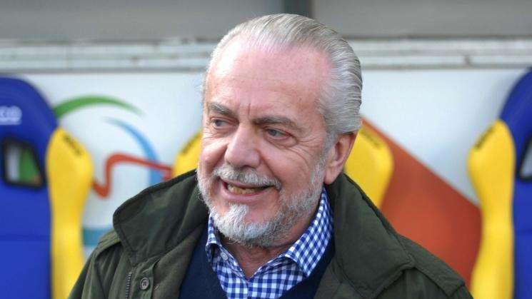 Suning-Inter, De Laurentiis:  "Una bella notizia" 
