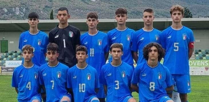 L'Under 15 concede il bis: 4-0 alla Slovenia, Carrara protagonista con un assist 