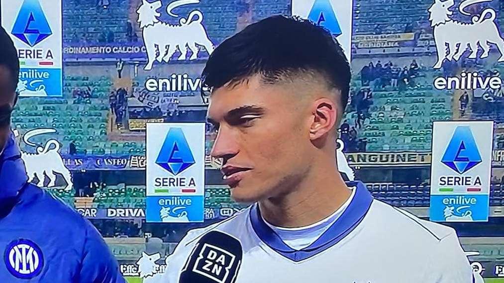 Correa Player of the Match: "Felice perché i miei compagni erano felici. Il tacco per Bisseck voluto, poi..."