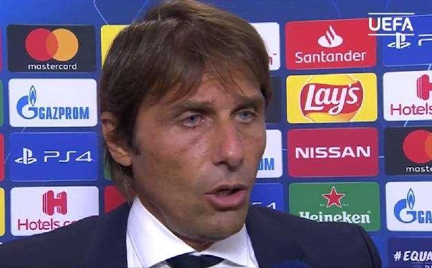 Conte: "Serve lavorare e crescere, mi assumo la responsabilità di questa partita"