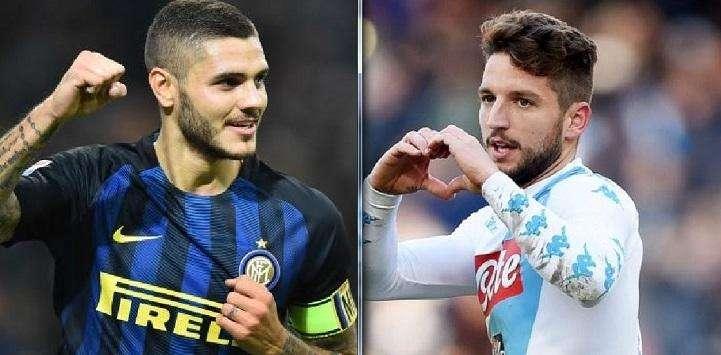 Inter-Napoli sarà anche Icardi vs. Mertens: ecco un confronto statistico-tattico