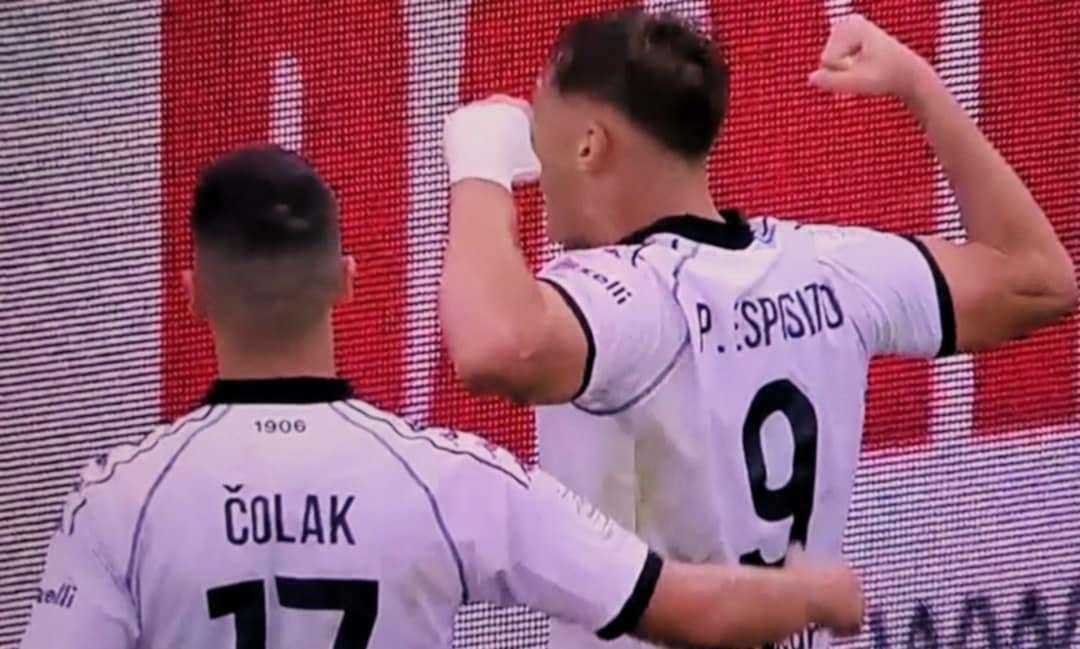 Pio Esposito factotum per lo Spezia: un gol fatto, un assist e un palo. E il Südtirol è battuto 3-0