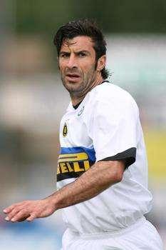 La gioia di Figo e Stankovic