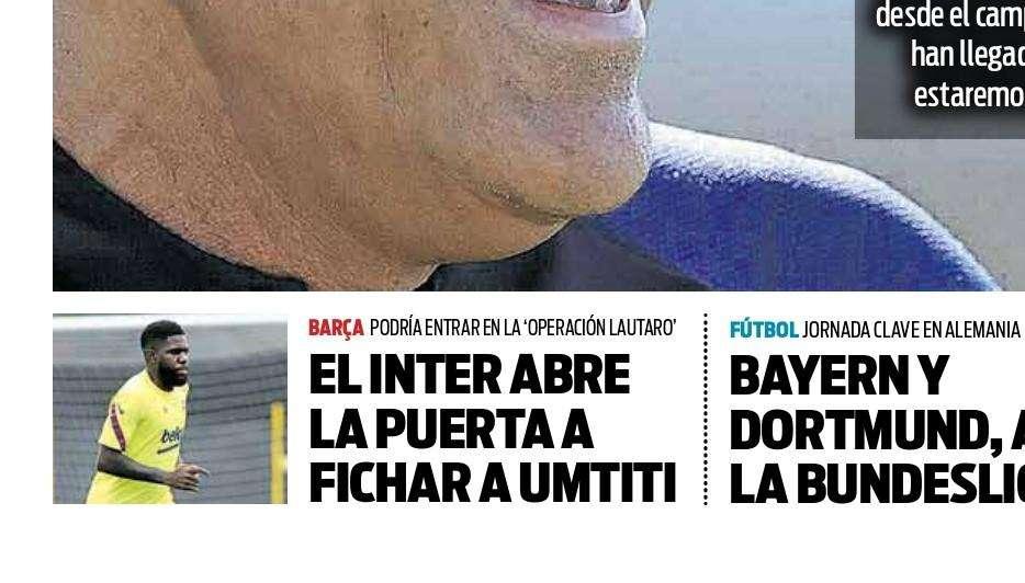 Prima Sport -  Umtiti, l'Inter apre la porta. Il francese nell'operazione Lautaro?