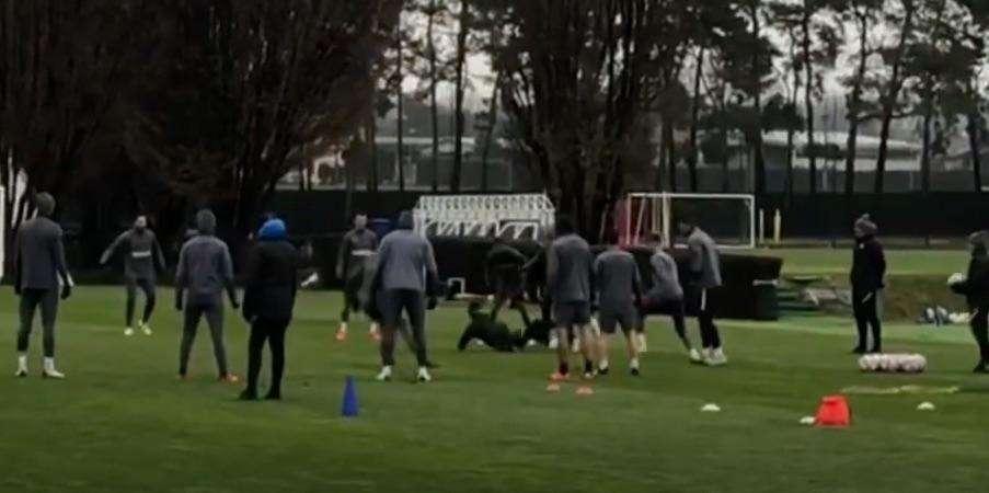 VIDEO - Inter-Shakhtar, rifinitura alla Pinetina: Conte scatenato durante il torello
