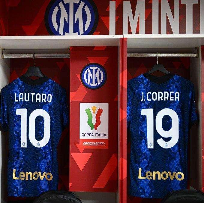 FOTO - Finale di Coppa Italia, i primi scatti dallo spogliatoio: Inter in maglia nerazzurra
