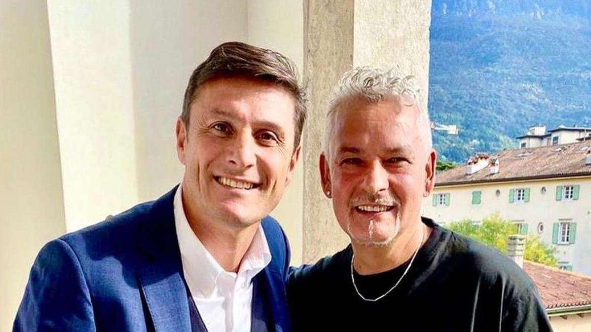 Zanetti, parole al miele per Baggio: "Un onore stare al suo fianco. Nella sua semplicità, c’è la sua grandezza!"