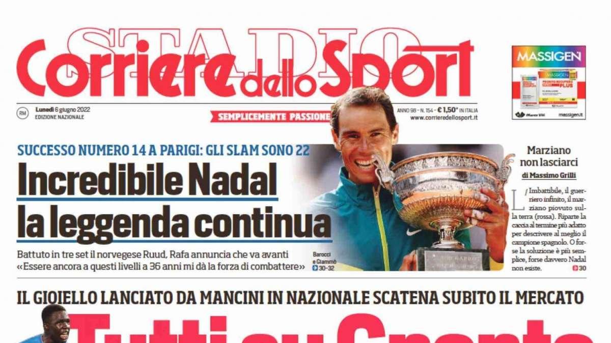 Prima CdS - Tutti su Gnonto. Il colpo di Mou, Matic alla Roma