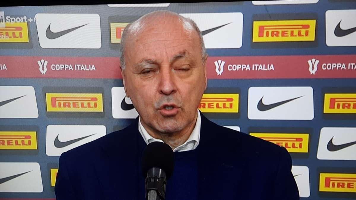 Marotta: "Eriksen importante, ma all'Inter ci sono titolari e basta. Ibra-Lukaku? Spero si chiuda in fretta"