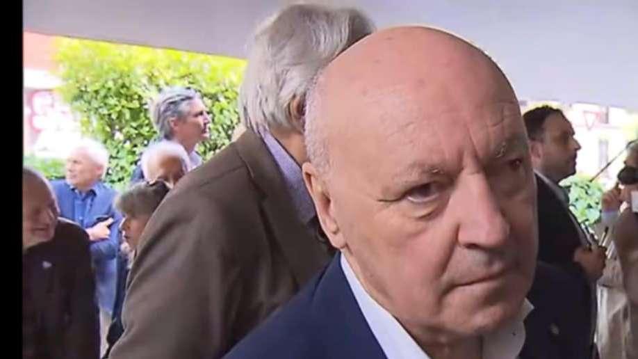 Marotta alla festa per i 60 anni della seconda Coppa dei Campioni: "Speriamo sia di buon auspicio per sabato"