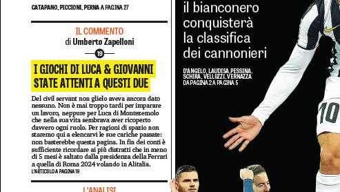 Prime pagine - All'Inter è già Brozovic-mania e in difesa spunta Lugano. Lavezzi sostituirà Podolski