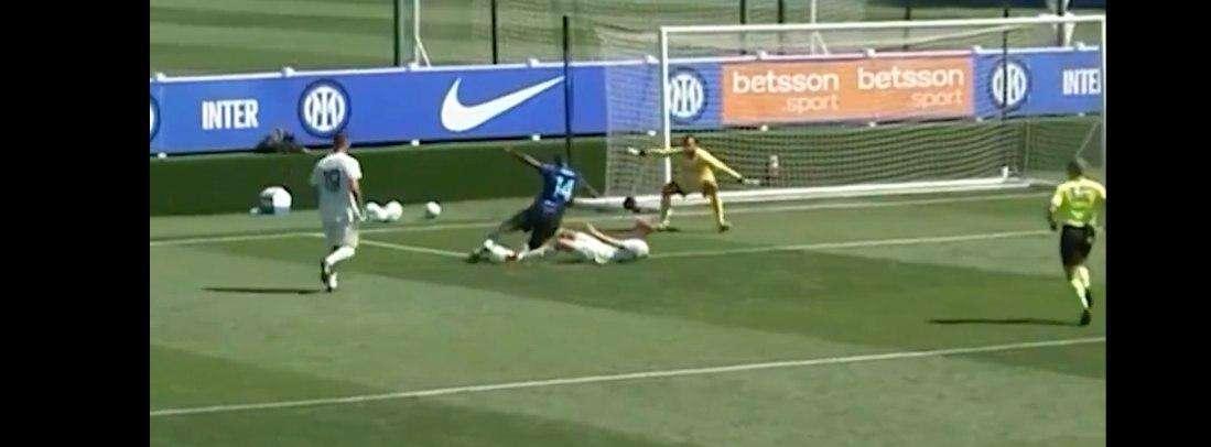 VIDEO - Gol e rigore procurato in 45 minuti, l'Inter inizia a scoprire Bonny: buona la prima 