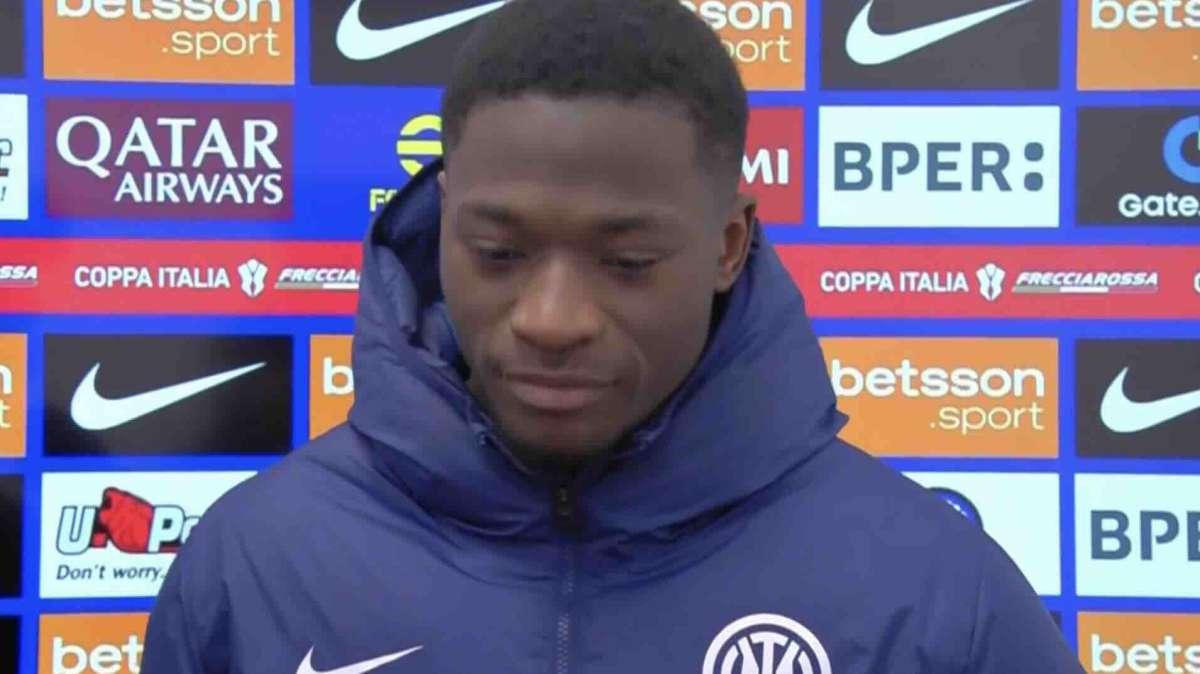 Kamate a ITV: "Abbiamo dato tutto e abbiamo meritato, Chivu mi ha dato dei consigli prima del match"