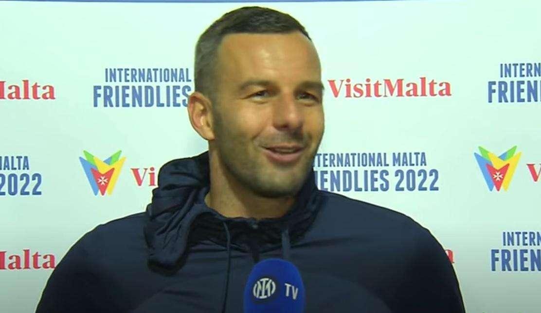 Handanovic: "Ho trovato il gruppo meglio di come l'ho lasciato. Napoli? Manca un mese, ma il pensiero c'è"
