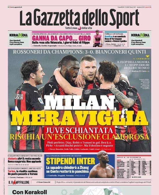 Prima GdS - Stipendi Inter, la squadra chiederà a Zhang se Conte resterà in panchina