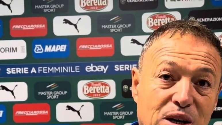 Inter Women ko, Piovani: "Sconfitta immeritata. In Coppa Italia spazio a chi ha giocato meno"