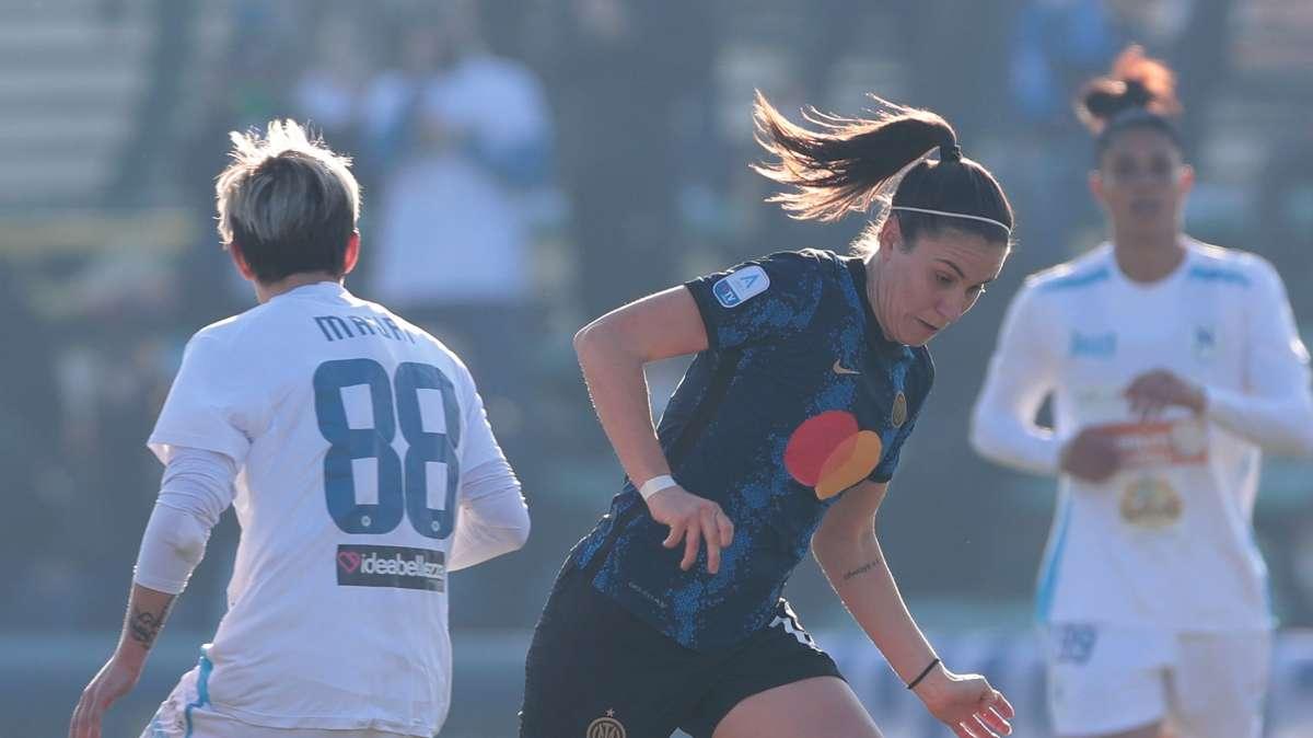 Inter Women fermata in casa dal Napoli: non basta il quarto centro di Karchouni
