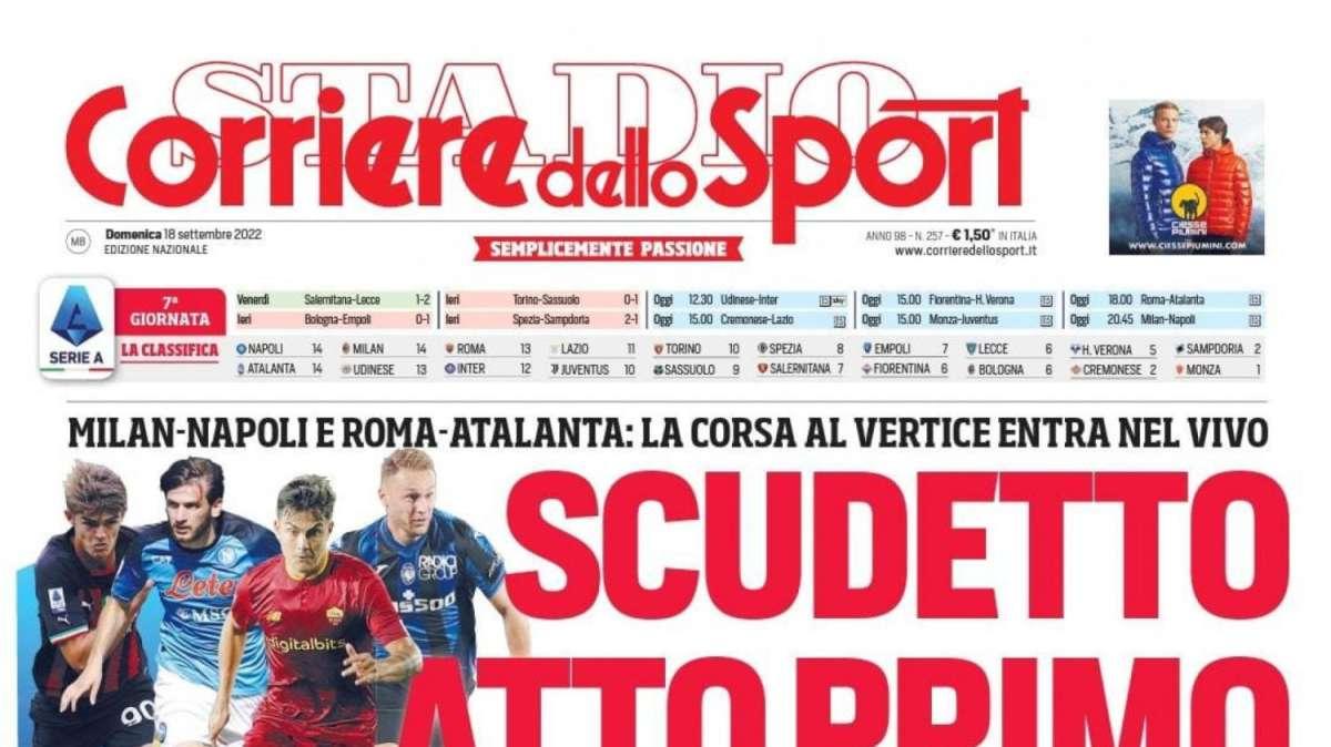 Prima CdS - Inter a Udine, ultimo sforzo prima di ritrovare Lukaku