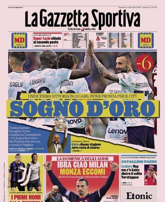 Prima GdS - Sogno d'oro. Undicesima vittoria in 12 gare: Inter pronta per il City