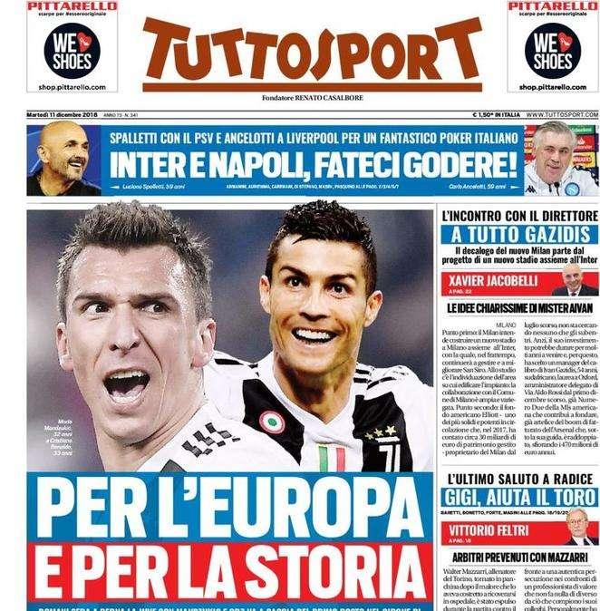 Prima TS - Inter e Napoli, fateci godere